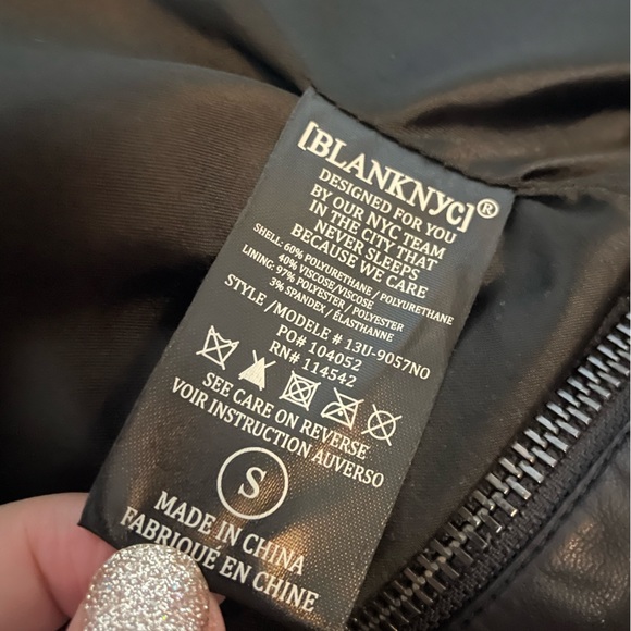 Blank NYC faux Leather Jacket - Picture 11 of 11